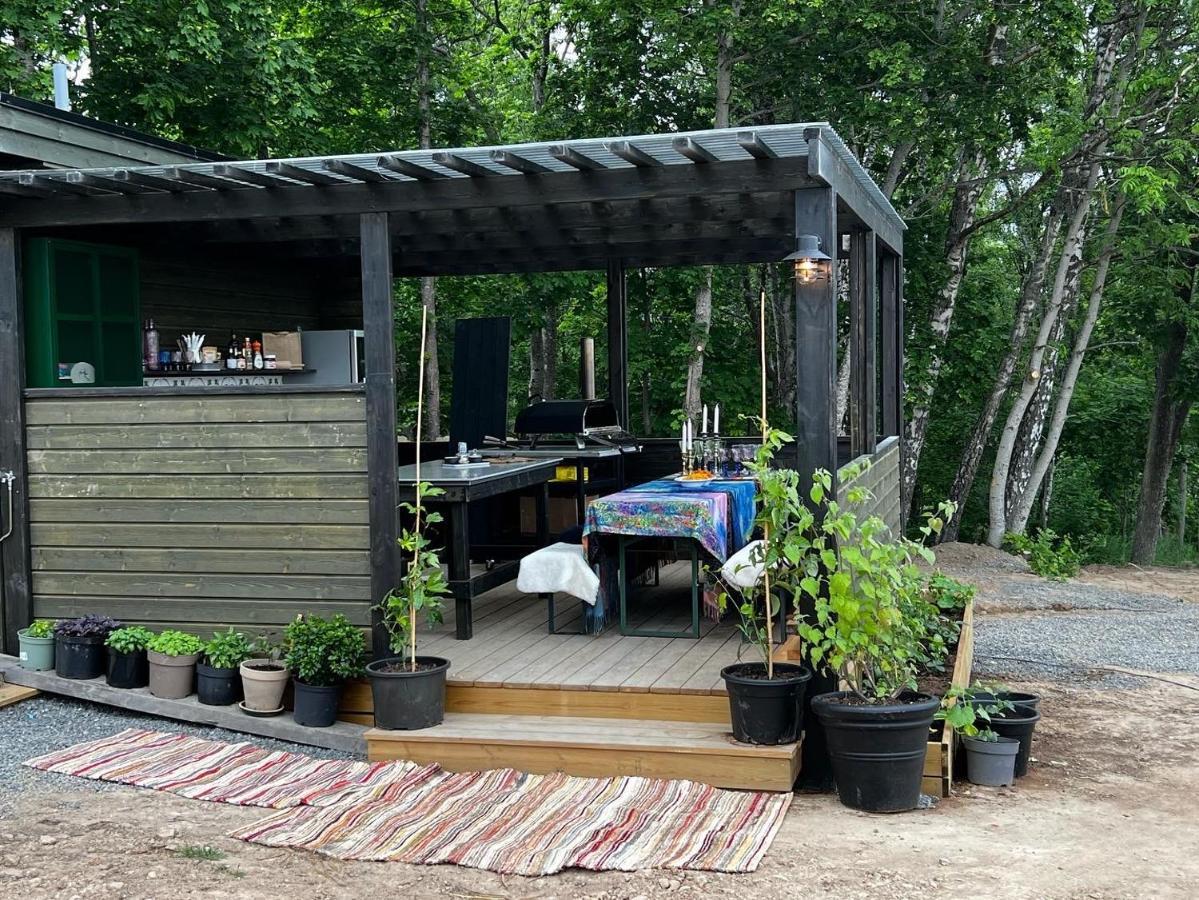Vaettervy Glamping Otel Habo Dış mekan fotoğraf